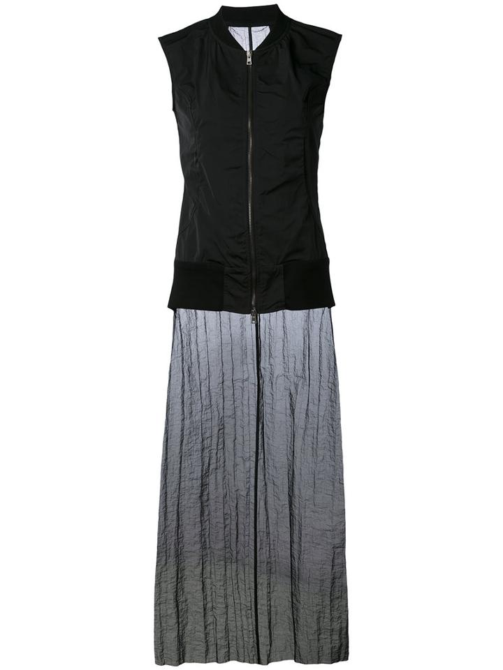 Andrea Ya'aqov - Sheer Tail Waistcoat - Women - Nylon - M, Black, Nylon