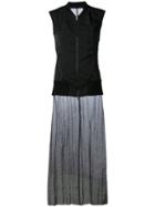 Andrea Ya'aqov - Sheer Tail Waistcoat - Women - Nylon - M, Black, Nylon
