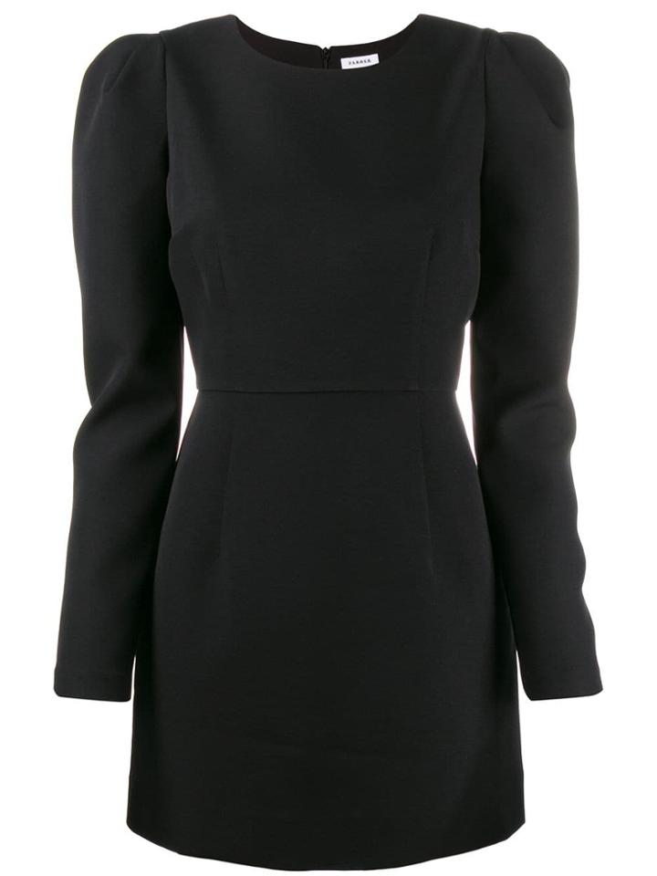 P.a.r.o.s.h. Puff Sleeve Dress - Black