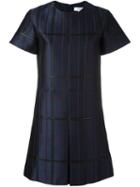 Carven Jacquard Dress, Women's, Size: 36, Blue, Acetate/viscose/polyester/polyimide