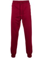 Y-3 Cuffed Track Pants - Red