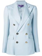 Ralph Lauren Collection Double Breasted Blazer - Blue