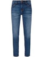 Current/elliott - 'the Fling' Jeans - Women - Cotton - 30, Blue, Cotton