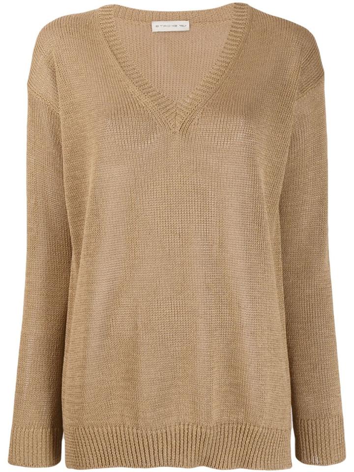 Etro Oversized Jumper - Neutrals