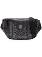 Mcm Medium Stark Belt Bag - Black