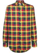 Finamore 1925 Napoli Tailored Plaid Shirt - Green