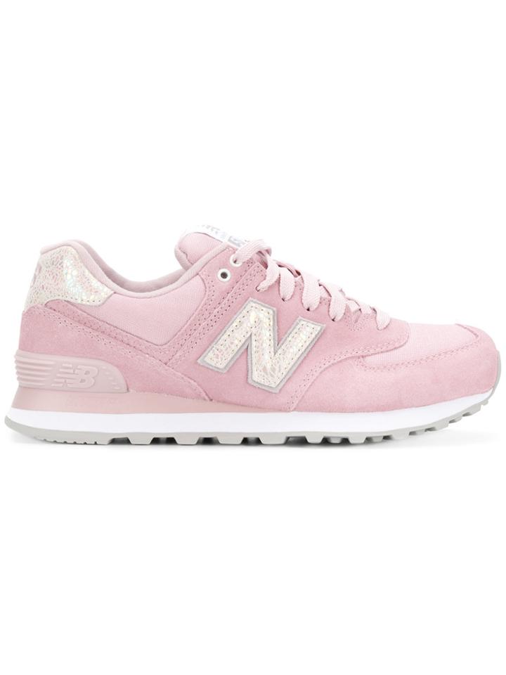 New Balance 574 Sneakers - Pink & Purple