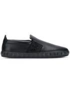 Emporio Armani 3d Sole Sneakers - Black