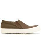 Rick Owens Drkshdw Boat Sneakers - Brown