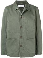 Closed Embroidered Octopus Shirt Jacket - Green