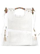 Corto Moltedo - Priscilla Shoulder Bag - Women - Leather - One Size, Women's, White, Leather