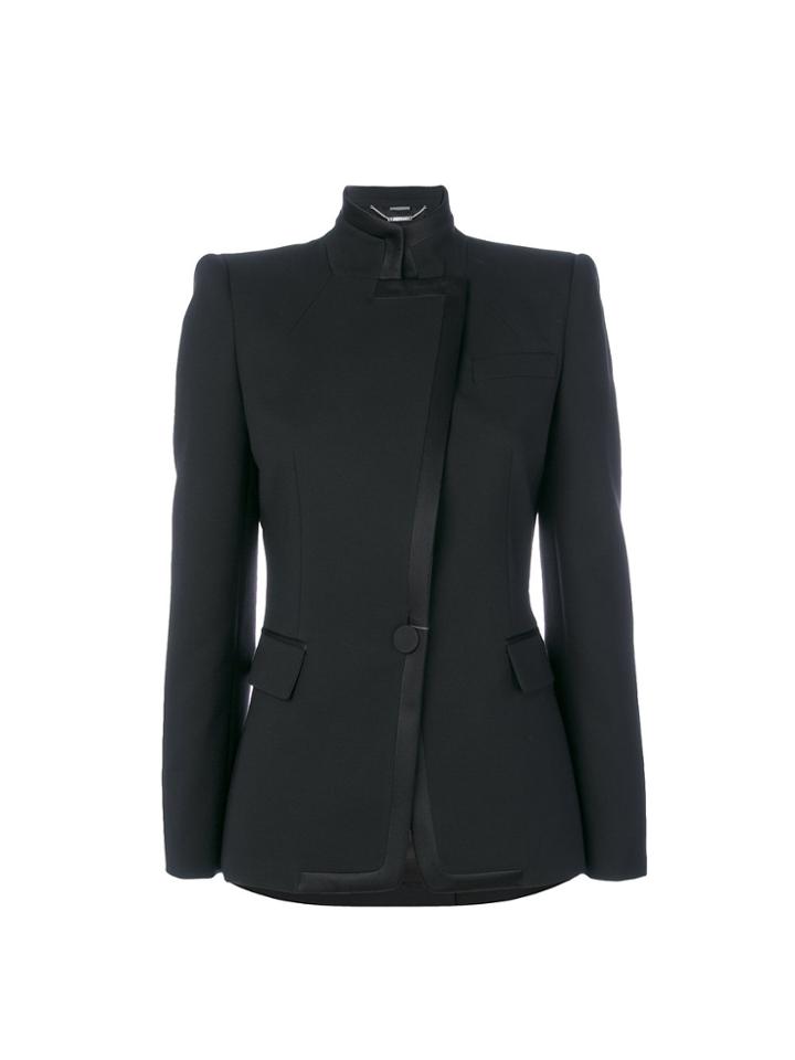 Alexander Mcqueen Military Blazer - Black