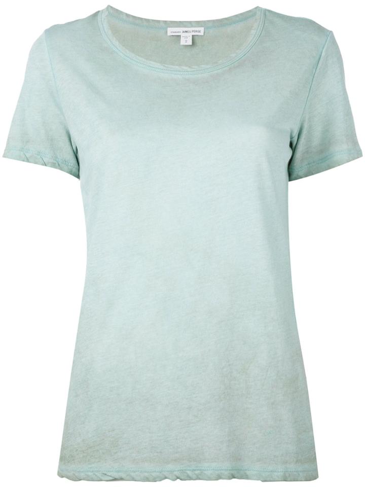 James Perse Round Neck T-shirt - Green