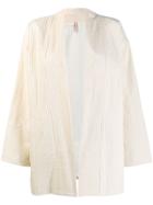 Indress Ribbed Kimono - Neutrals