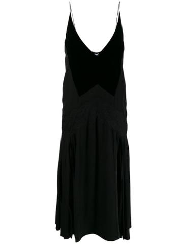 Givenchy Flared Slip Dress - Black