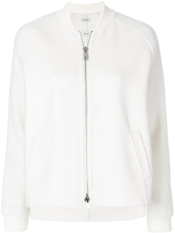 P.a.r.o.s.h. Classic Bomber Jacket - White