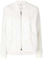 P.a.r.o.s.h. Classic Bomber Jacket - White