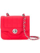 Waccowacco - Chain Strap Cross-body Bag - Women - Nylon - One Size, Red, Nylon