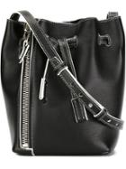 Elena Ghisellini Mini 'leo' Bucket Crossbody Bag, Women's, Black