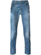 Dondup Mius Jeans, Men's, Size: 40, Blue, Cotton/spandex/elastane/polyester