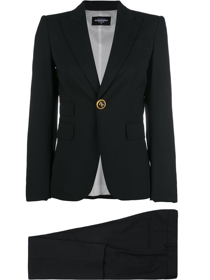 Dsquared2 Tailored Fitted Suit - Black