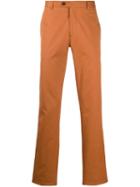 Etro Straight Slim-fit Trousers - Orange