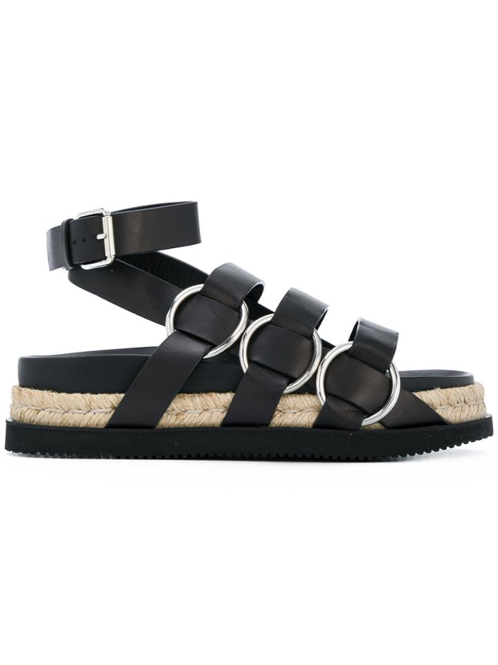 Alexander Wang Bess Sandals - Black