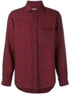 Holland & Holland Houndstooth Patterned Shirt - Red
