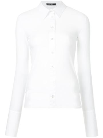 Marc Cain Fitted Button-down Shirt - White