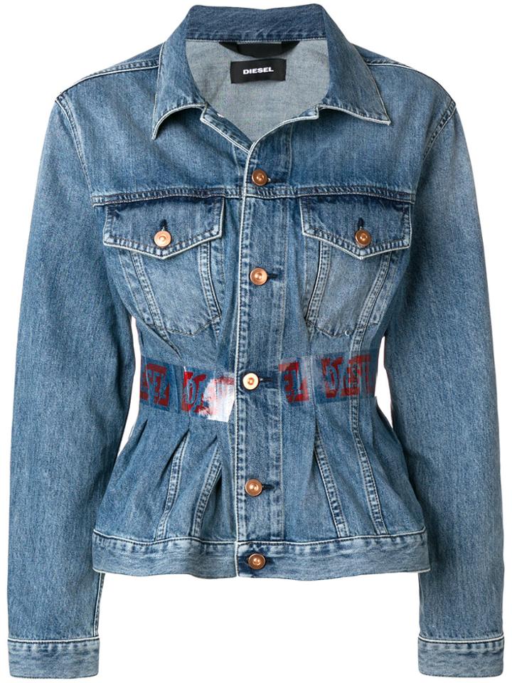 Diesel De-tape Denim Jacket - Blue