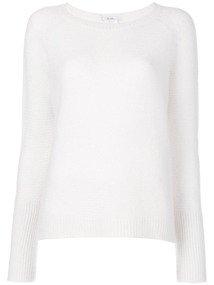 Max Mara Zeno Sweater - White