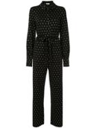 Stine Goya Polka-dot Jumpsuit - Black