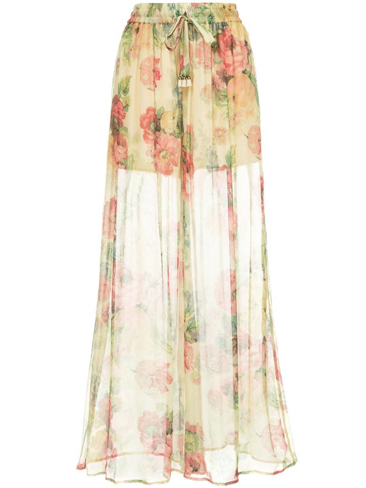Zimmermann Floral Print Palazzo Pants - Multicolour
