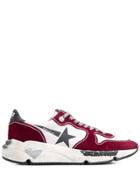 Golden Goose Running Low Top Sneakers - Red