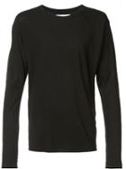 The Squad Long Length Long Sleeve Top, Men's, Size: Medium, Black, Cotton