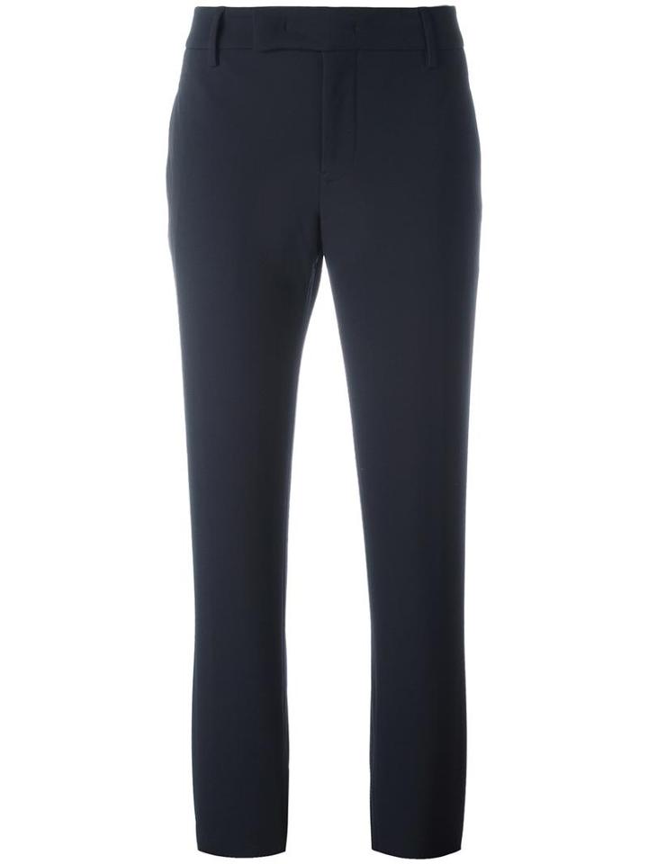 Jil Sander 'pier' Trousers, Women's, Size: 38, Blue, Cotton/polyamide/viscose/spandex/elastane