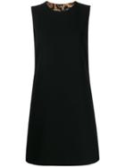 Dolce & Gabbana Round Neck Mini Dress - Black