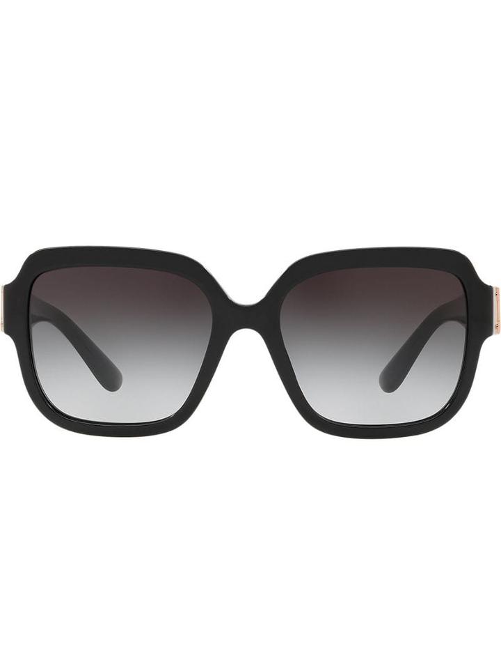 Dolce & Gabbana Eyewear Classic Square Tinted Sunglasses - Black