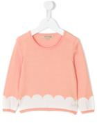 Hucklebones London - Intarsia Jumper - Kids - Cotton/cashmere - 8 Yrs, Pink/purple