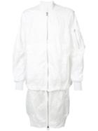 Barbara I Gongini - Double Zipped Windbreaker - Men - Nylon - L, White, Nylon