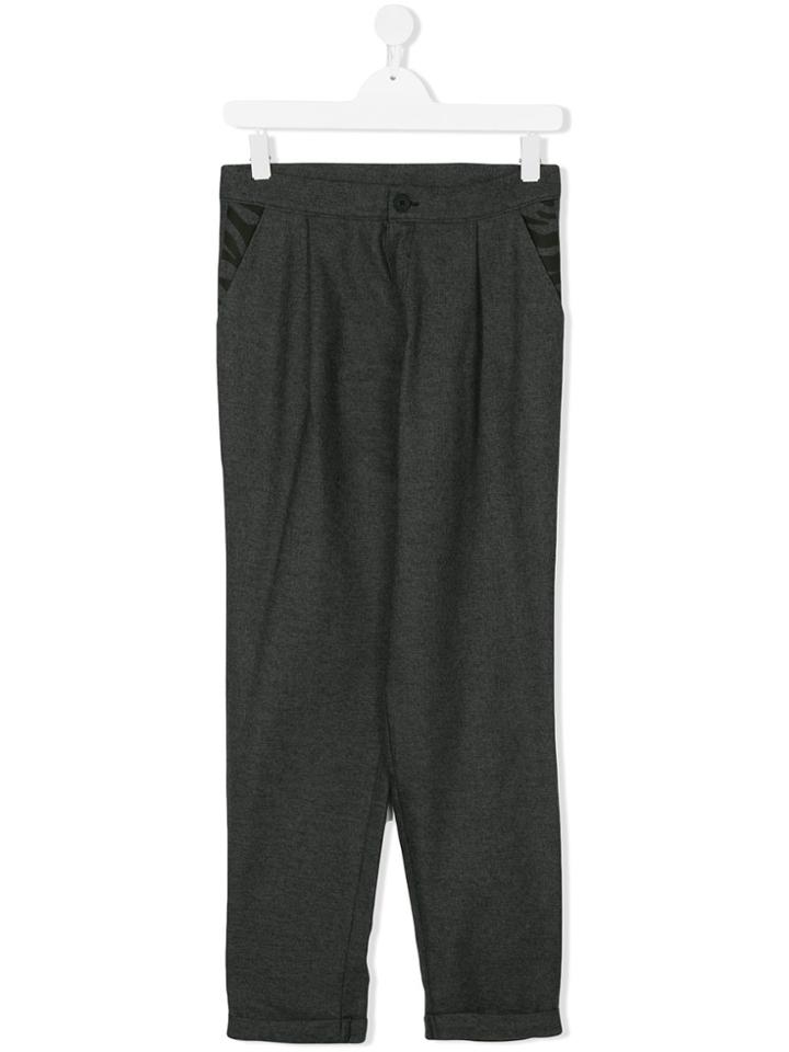 Kenzo Kids Tiger Stripe Trousers - Grey