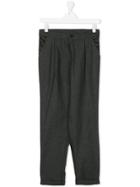 Kenzo Kids Tiger Stripe Trousers - Grey