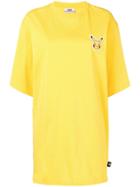 Gcds Pikachu Extra Dress T-shirt - Yellow