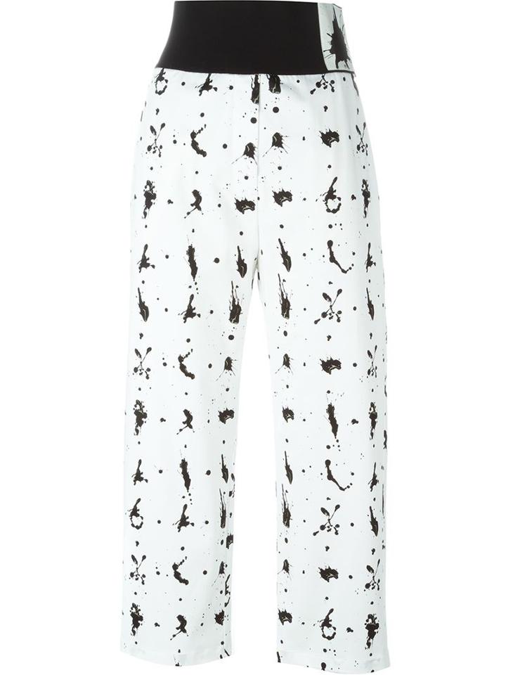 Mm6 Maison Margiela Paint Splatter Trousers