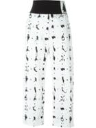 Mm6 Maison Margiela Paint Splatter Trousers