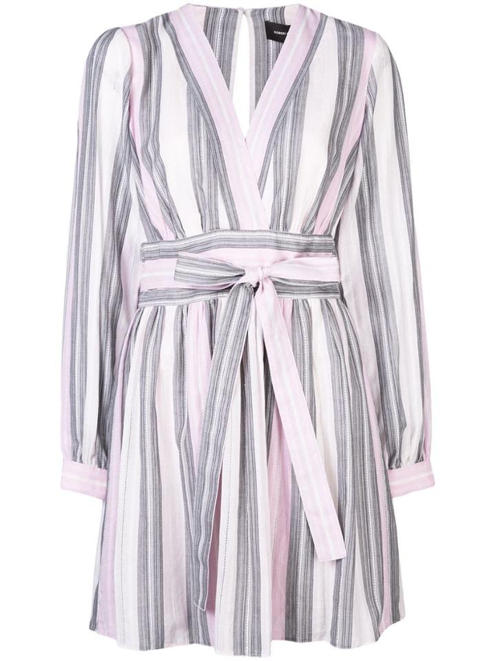 Robert Rodriguez Studio Nova Striped Dress - Pink