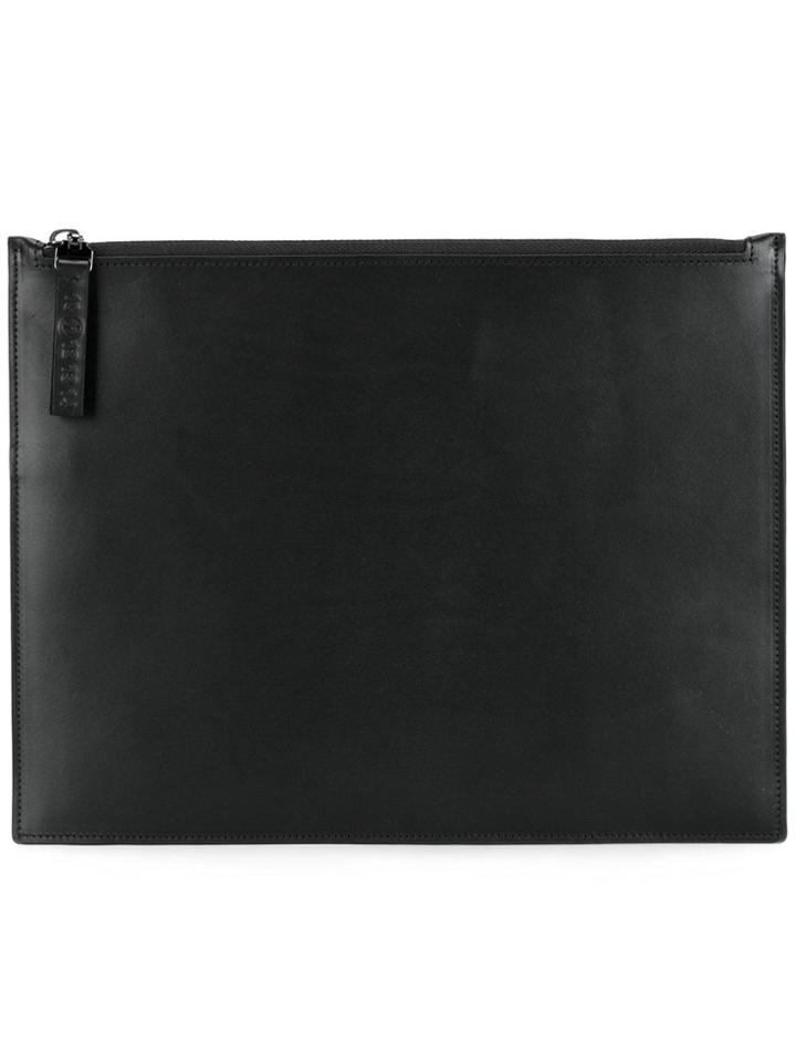 Maison Margiela Rectangle Zip Pouch - Black