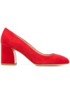 Tod's Block Heel Pumps - Red