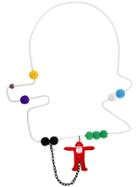 Walter Van Beirendonck Abstract Beaded Necklace - Multicolour