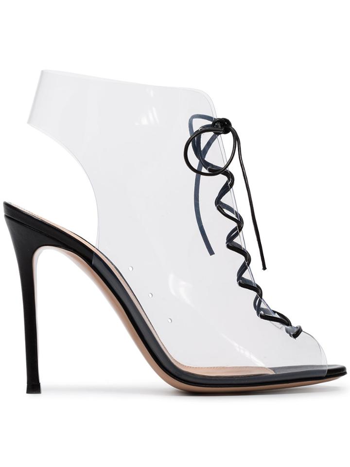 Gianvito Rossi Pvc Helmut 105 Sandals - Black